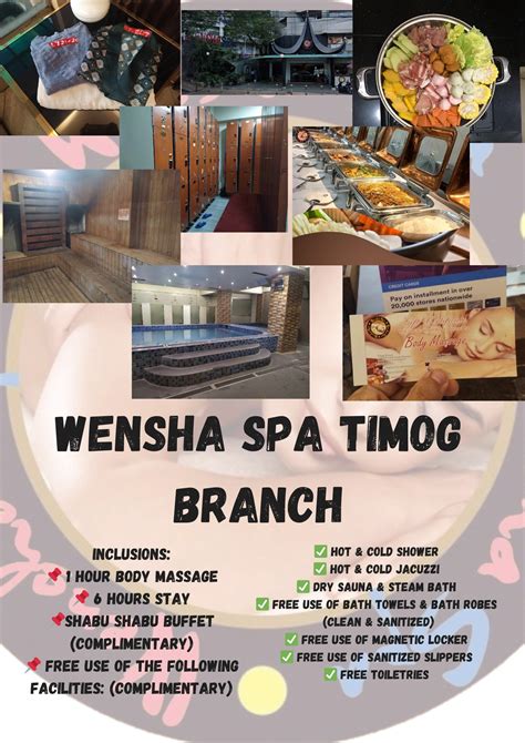 Wensha Spa Center Timog .